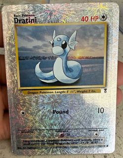Dratini Legendary Collection Reverse Firework Holo Pokemon Card