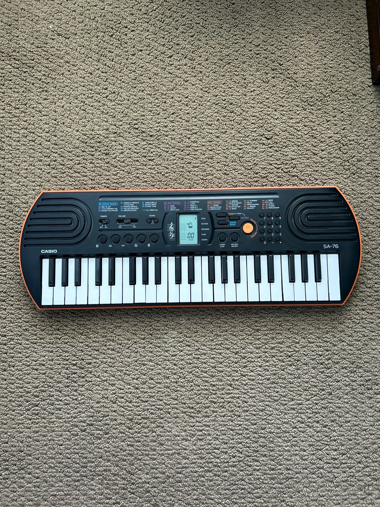 Casio SA-76 44 Key Keyboard