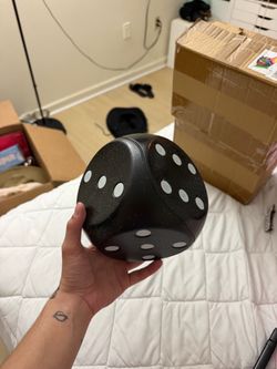 Black dice decor / squishy type