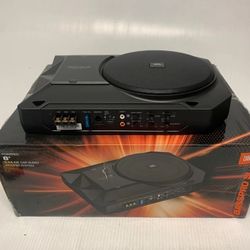 JBL Basspro SL Powered Woofer System 8" Slimline Car Audio With Box