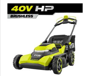 Ryobi 40V HP Brushless 21 in. Cordless Battery Walk Behind Self-Propelled Lawn Mower (Tool Only)