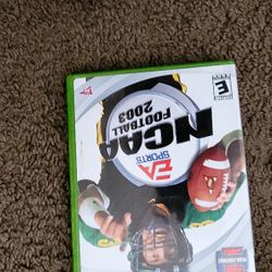 NCAA 2003 VINTAGE XBOX GAME