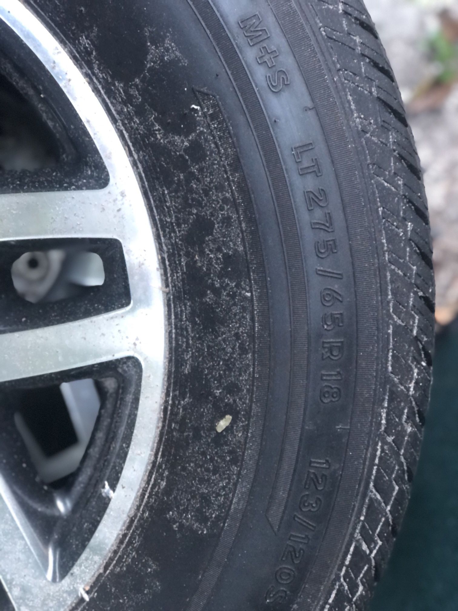 Tire with rim