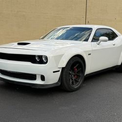 2019 DODGE.CHALLENGER.R/T.SCAT.PACK, MANUAL.TRANSMISSION, ONLY.58K.MILES,.WIDEBODY,.6.4L, FINANCE AVAILABLE 🚘