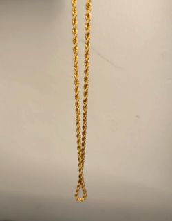 10k Gold Rope Chain