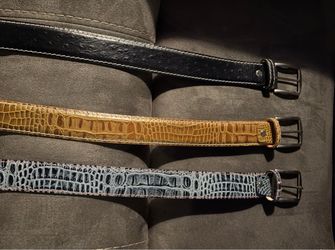 Roger  Ximenez handcrafted men's belts