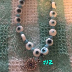 Evil Bracelet With Charm Many Colors