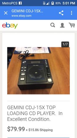 2 CD players sidekicks