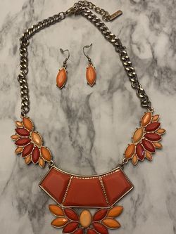 Necklace And Earrings