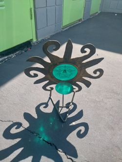 Sundial Candle Holder $35