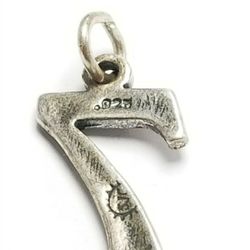 Men's Women's Sterling Silver 925 Charm  #82044