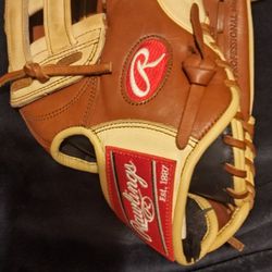 Rawlings Elite Pro Leather Glove gge1275hbrc $60 Firm
