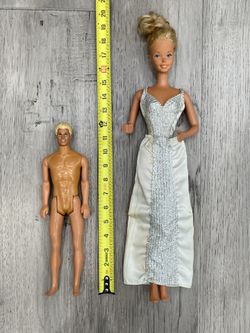 Vintage Barbie: 90s My Size 18” + Ken Doll Vintage Lot