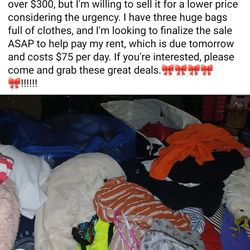 HuGE Bundle of clothes with tags/name brand