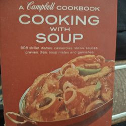 Campbell's Cooking With Soup Vintage Cookbook 1969