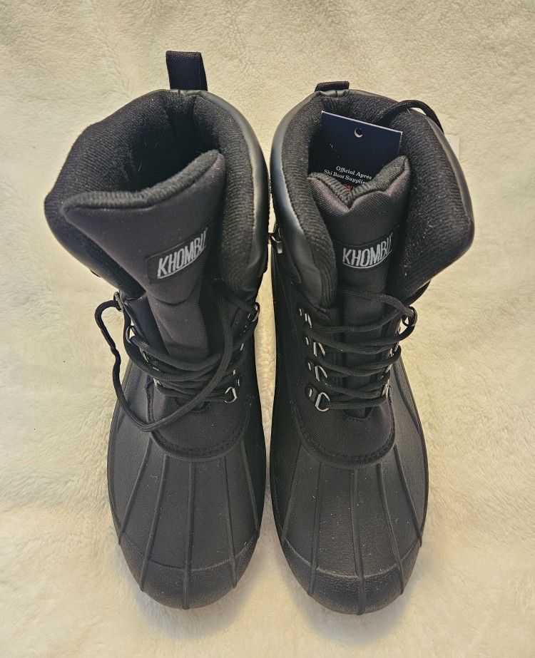 *MSRP $60* MEN'S RAIN BOOTS - BY KHOMBU - $40 / OBO