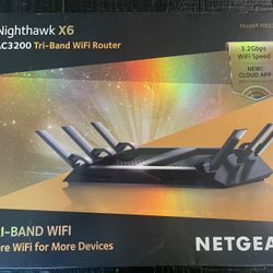 Nighthawk X6 AC3200 WiFi router 