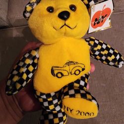 NY Taxi Small Teddy Bear