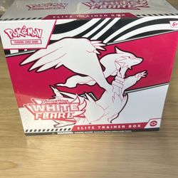 Pokémon Scarlet & Violet white flare ETB