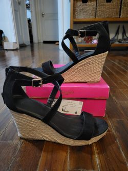 Black Sandals 8
