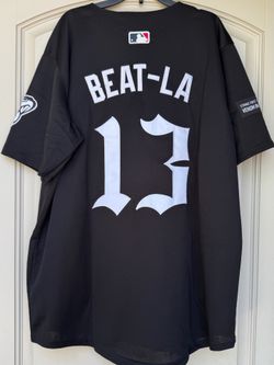 SMALL + MED + LARGE - DBACKS #13 “BEAT-LA” JERSEY