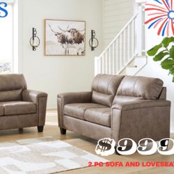 🇺🇸2 PC SOFA AND LOVESEAT 🇺🇸