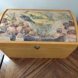WOOD FISH BOX ?