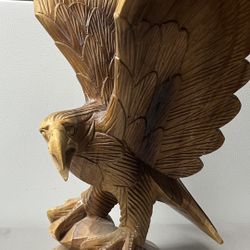 Handcarved eagle
