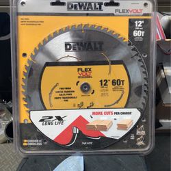 DeWalt FlexVolt 12” 60T Thin Kerf Blade