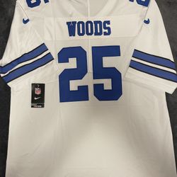 Woods Dallas Cowboys Football Jersey