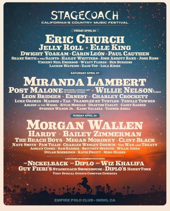 Sold out Stagecoach Tickets