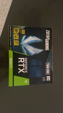 Zotac Gaming GeForce 3060 ti 8gb - FOR PARTS OR REPAIR - Black Screen