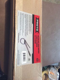 Proto ratching chain wrench brand new in box