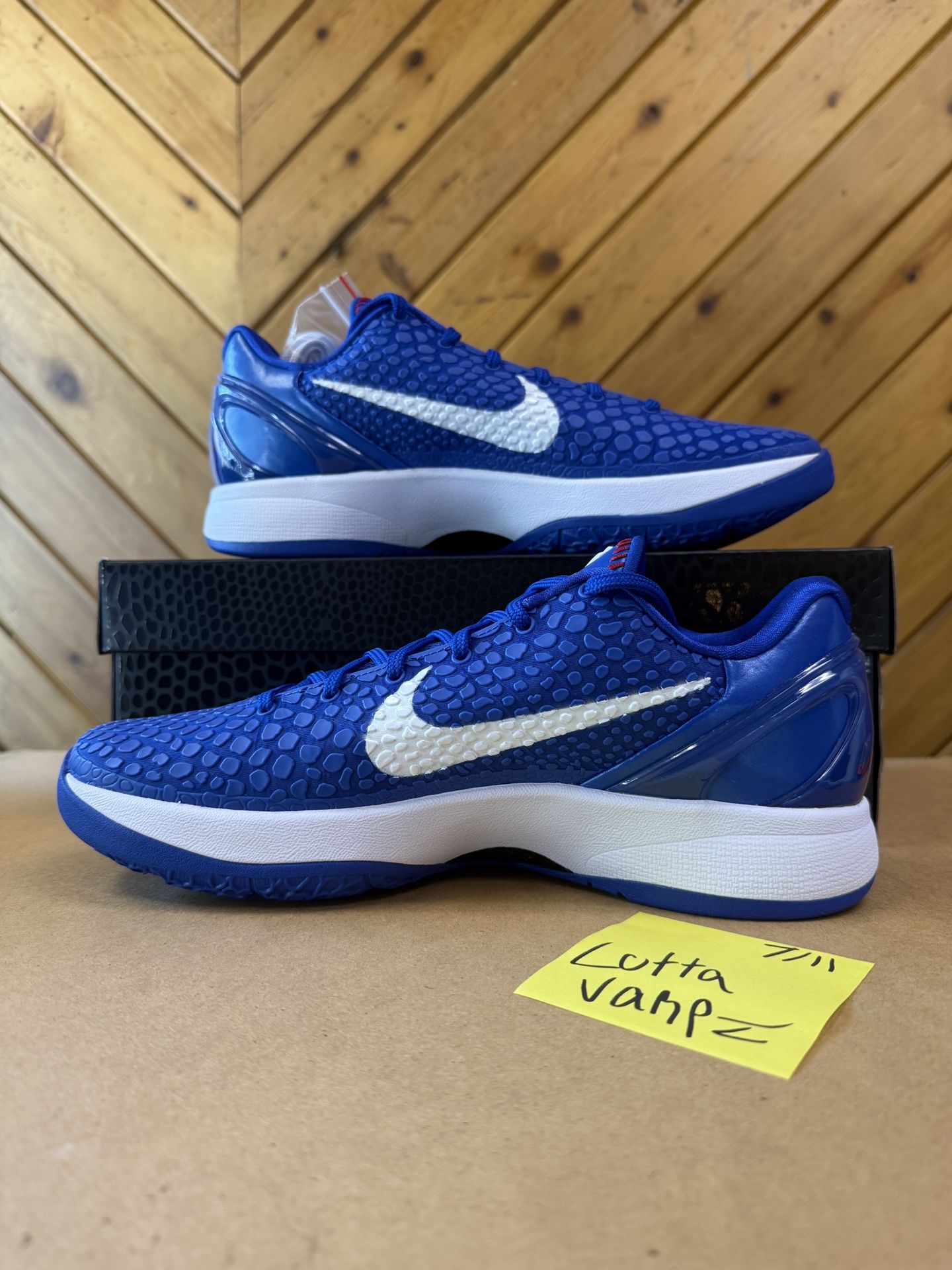 Nike Kobe 6 Protro Dodgers Size 11