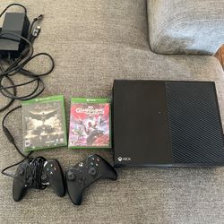 Xbox One + 2 Controllers + 2 Games (Great Bundle!)