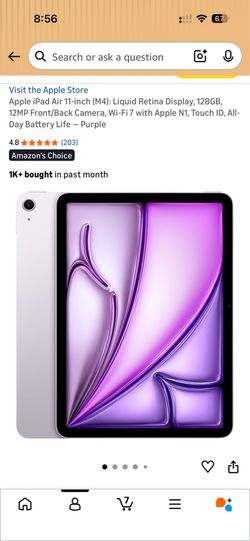 Apple IPad Air 11-Inch 128GB
