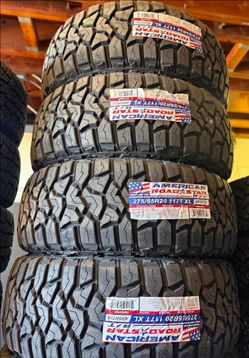 275 55 20 American Tires Con 50,000 millas de Garantía