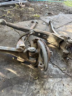 1987 2 wd ranger I beams with radius arms and straps