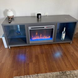 Fire Place tv stand 65 Inches Long