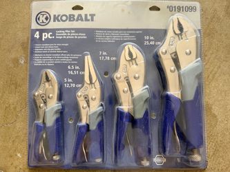 Kobalt 4 Piece Locking Pilat Set