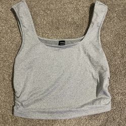Women’s Ruched Crop Tank Top