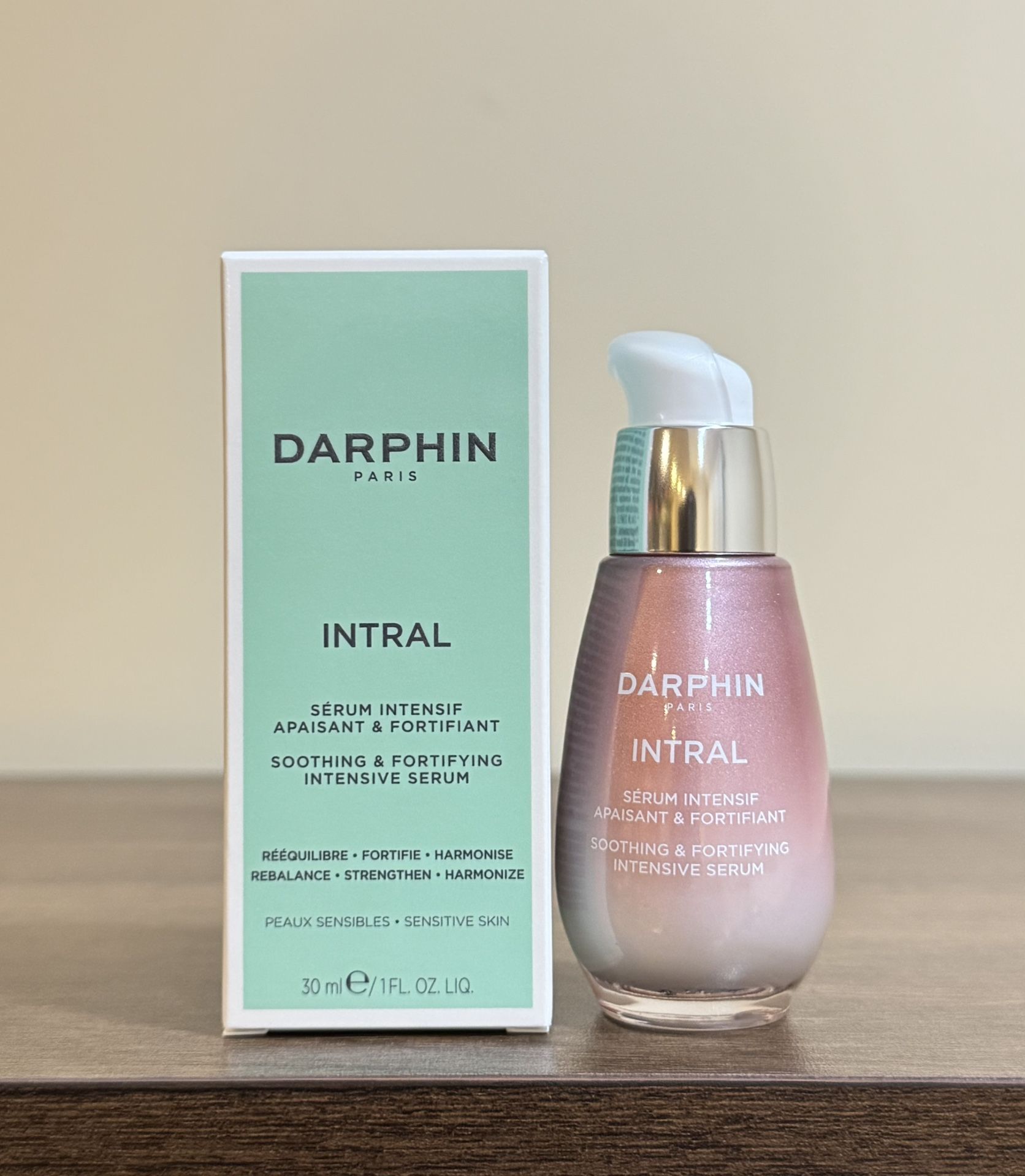 DARPHIN INTRAL SOOTHING & FORTIFYING INTENSIVE SERUM 1 floz/ 30ml NEW
