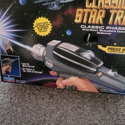 Classic Star Trek Phaser Gun Toy  $30