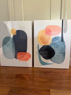 Abstract canvas art