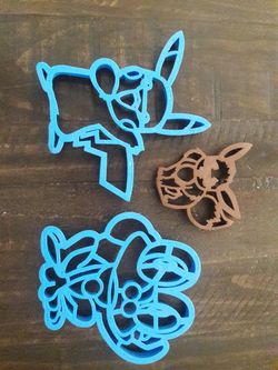 Pokemon Cookie Cutters