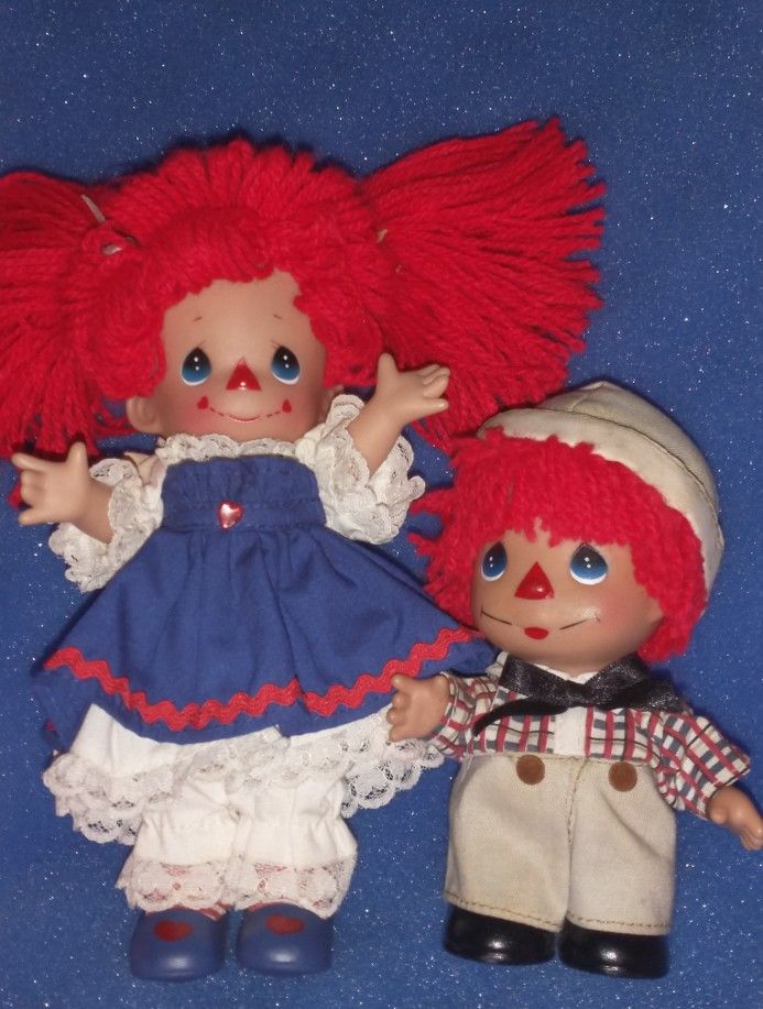 Precious Moments Raggedy Ann & Andy