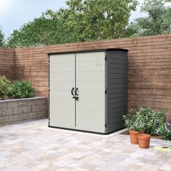 Suncast 6' x 4' Extra Large Vertical Shed ADO #:CST-10519 Brand New .Price is Firm. Description : This Extra Large Vertical Shed is perfect for storin