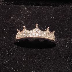 Crown Ring S925 Size 6, 6.5, 7.5, 8 & 9