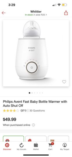 Bottle Food Warmer Philips Avent