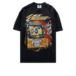 Warren Lotas Slot Machine T-Shirt Black